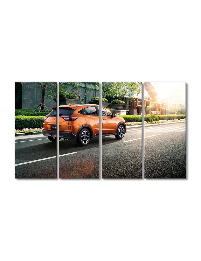 

Модульная картина Artel «Хонда Vezel авто 2019 года» 4 модуля 70x105 см