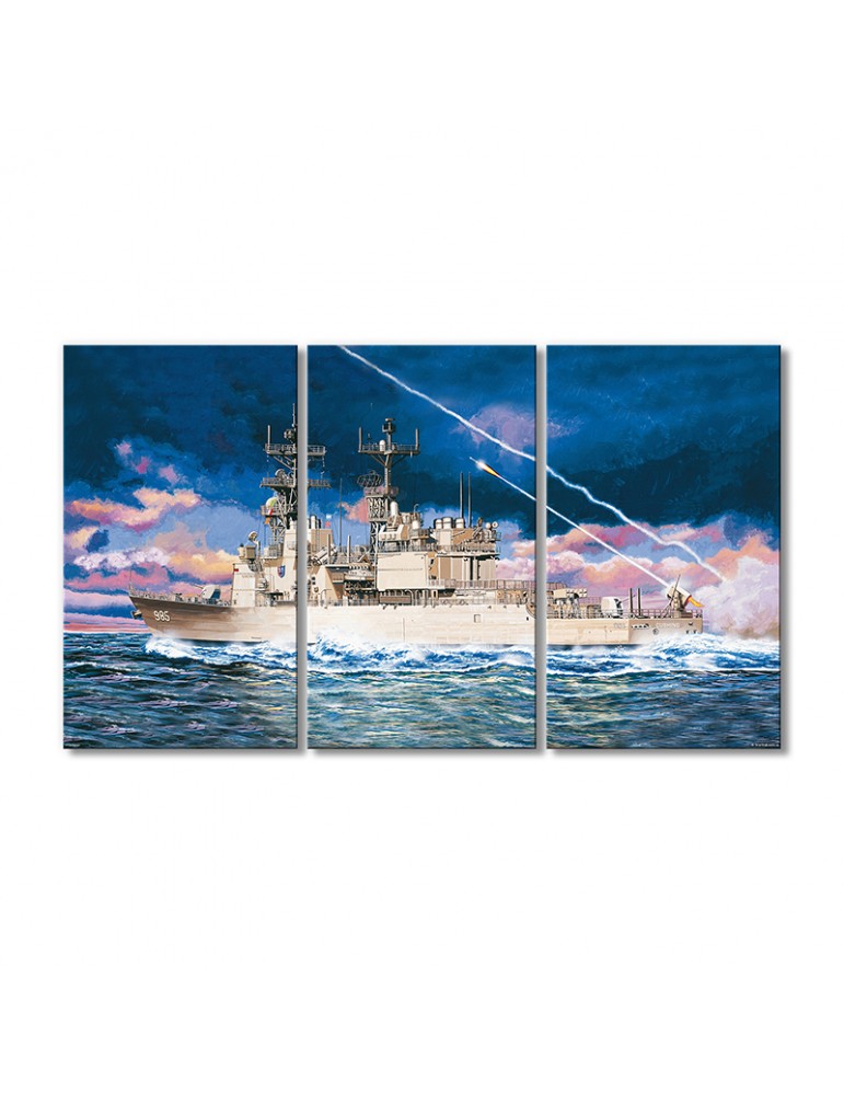 

Модульная картина Artel «Эскадренные миноносцы» 3 модуля 50x75 см