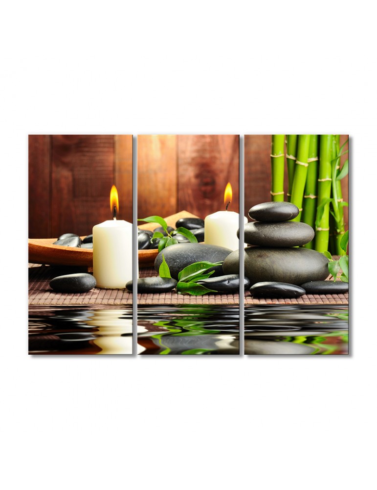 

Модульная картина Artel «SPA композиция» 3 модуля 60x90 см