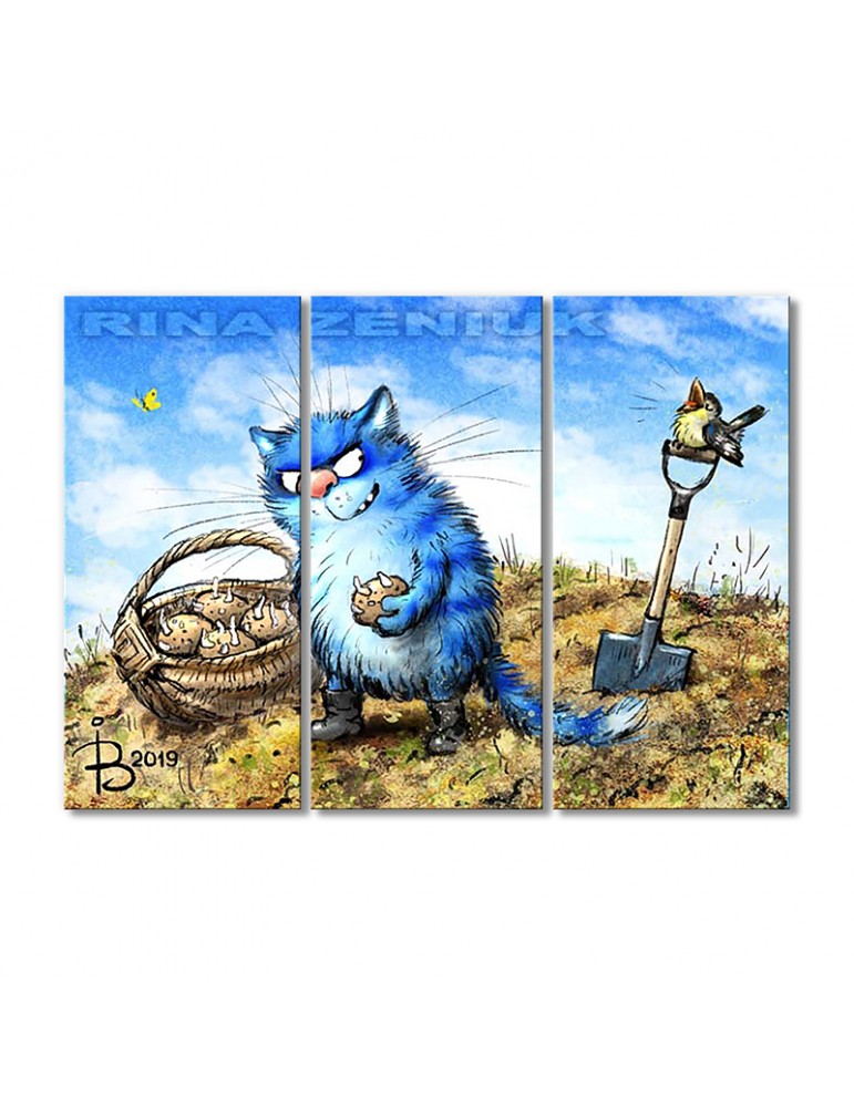 

Модульная картина Artel «Урожай» 3 модуля 60x90 см