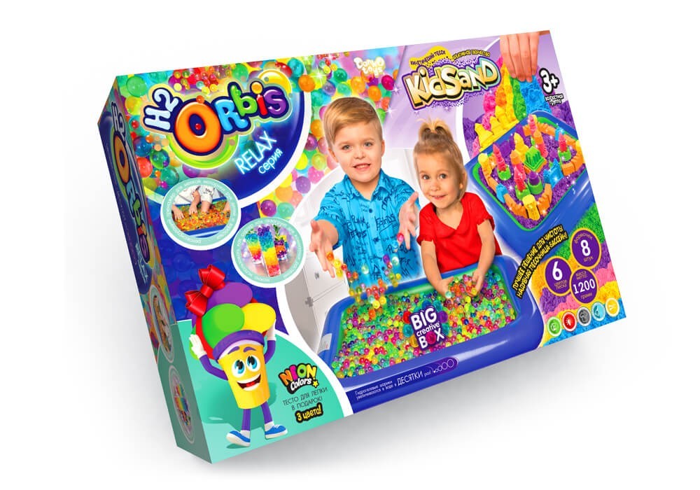 

Набір креативної творчості "BIG CREATIVE BOX" H2Orbis (рос.) Danko Toys ORBK-01-01
