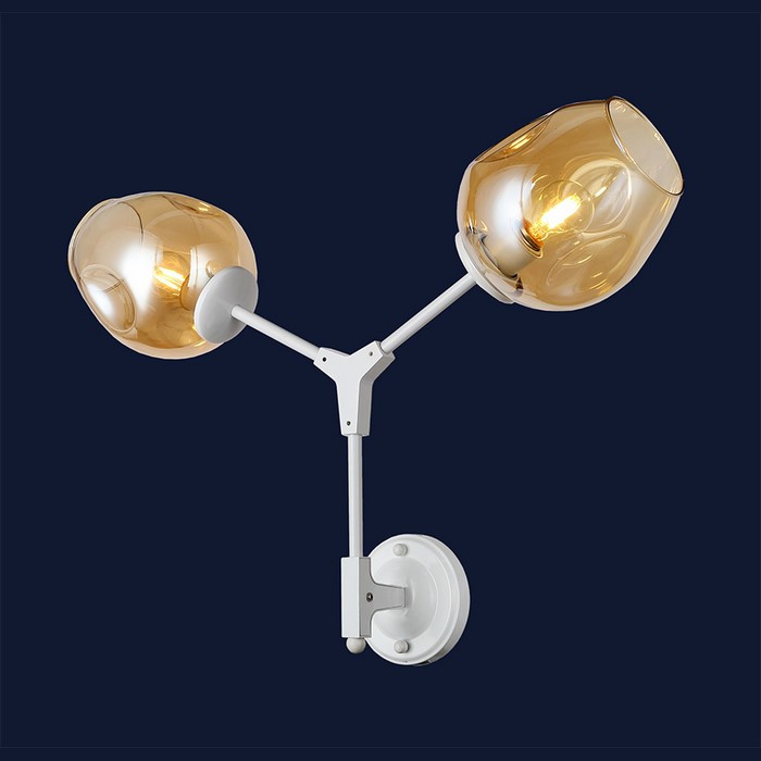 

Бра в стиле лофт молекула Levistella 756LWPR0231-2 WH+BR