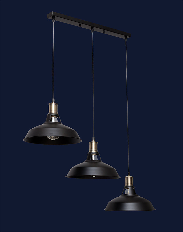 

Светильники в стиле лофт Levistella 7526857F4-3 BK (500)