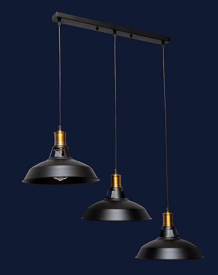 

Лофт люстры Levistella 7526857F3-3 BK (500)