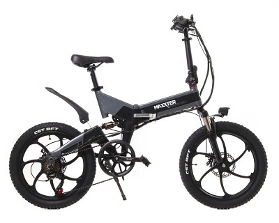 

Электровелосипед Maxxter RUFFER MAX (black-gray)