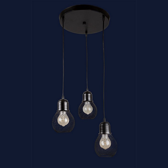 

Люстры светильники Levistella 907004F-3 BK (300)