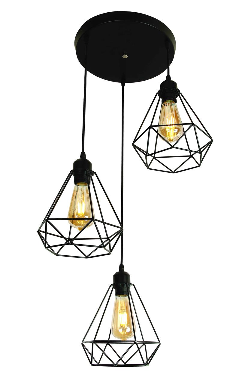 

Люстры светильники Loft Levistella 909XL1335-3 BK