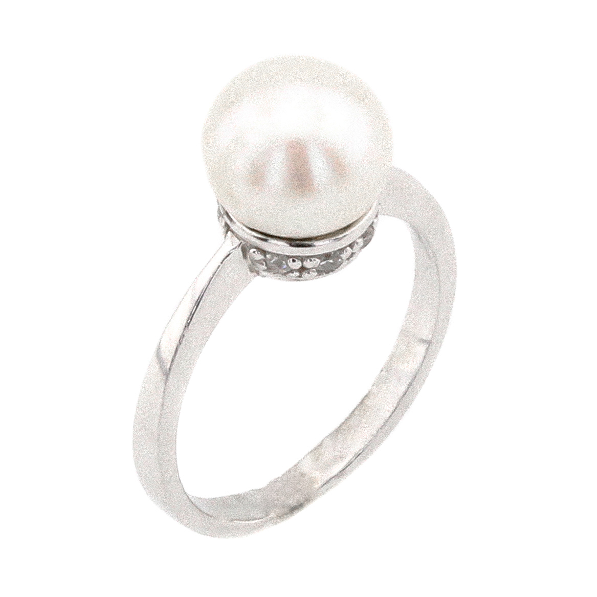 

Серебряное кольцо с жемчугом K11610 Диамант, 17 размер