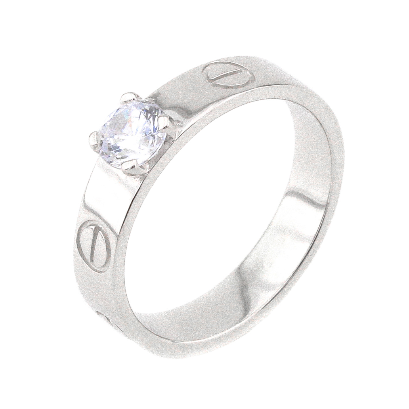 

Серебряное кольцо с фианитом K11858 Диамант, 16,5 размер