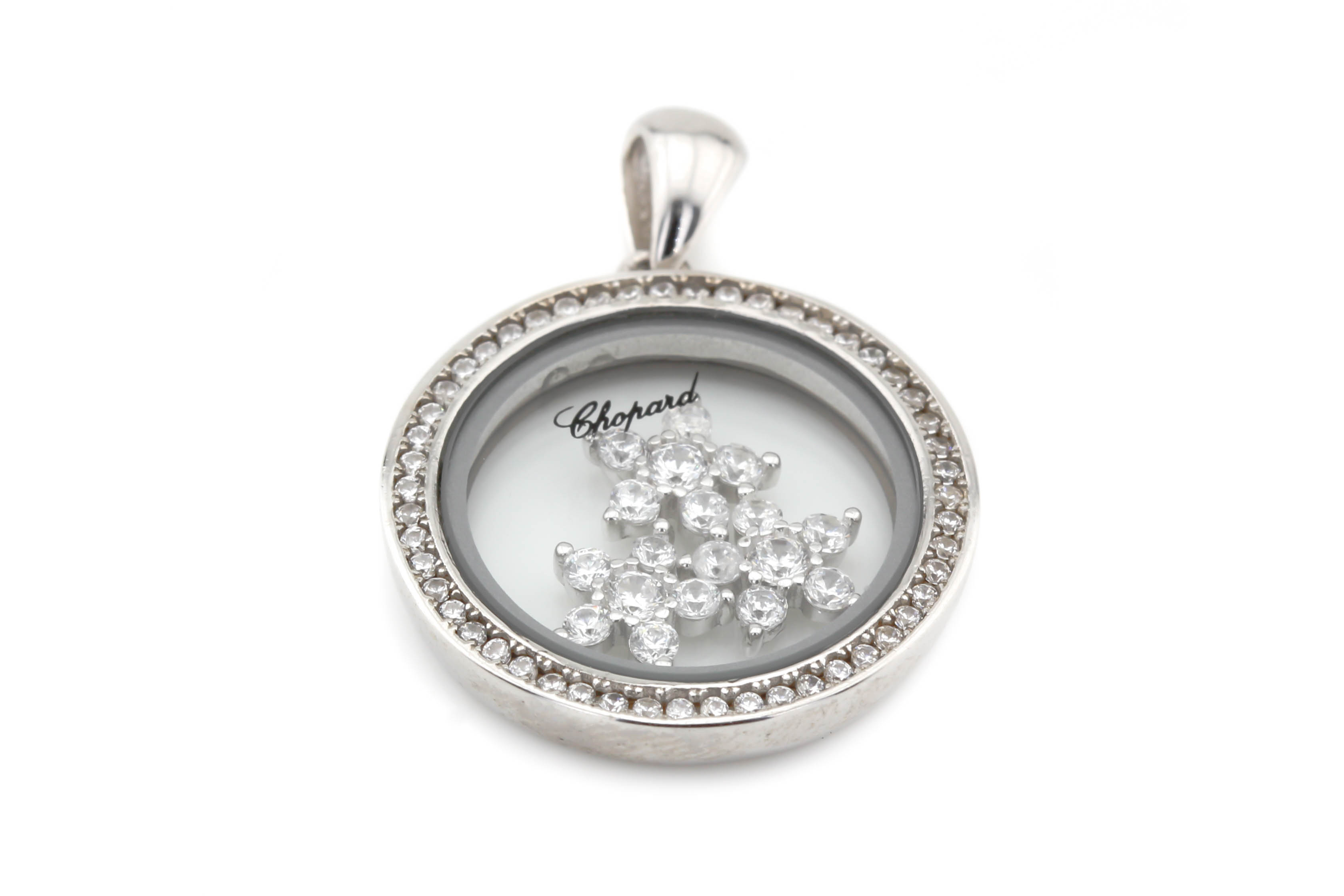 

Серебряная подвеска с фианитами CP130010 Диамант