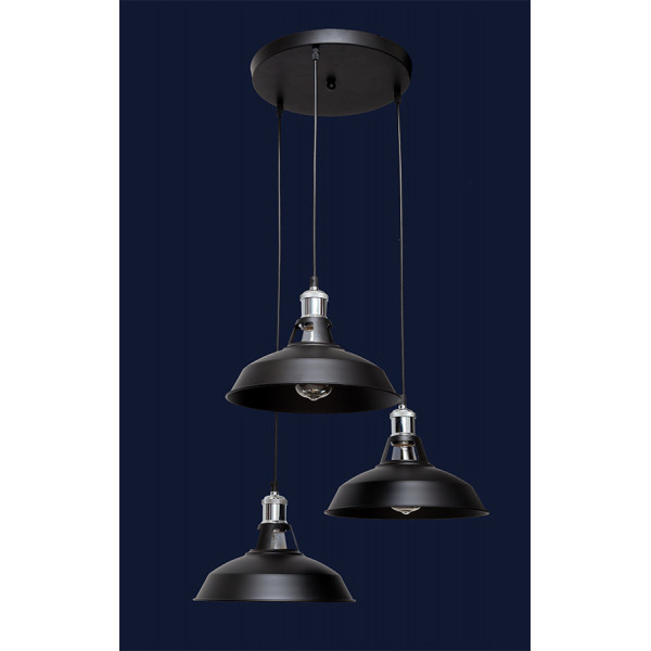 

Лофт люстры Levistella 7526857F1-3 BK (300)