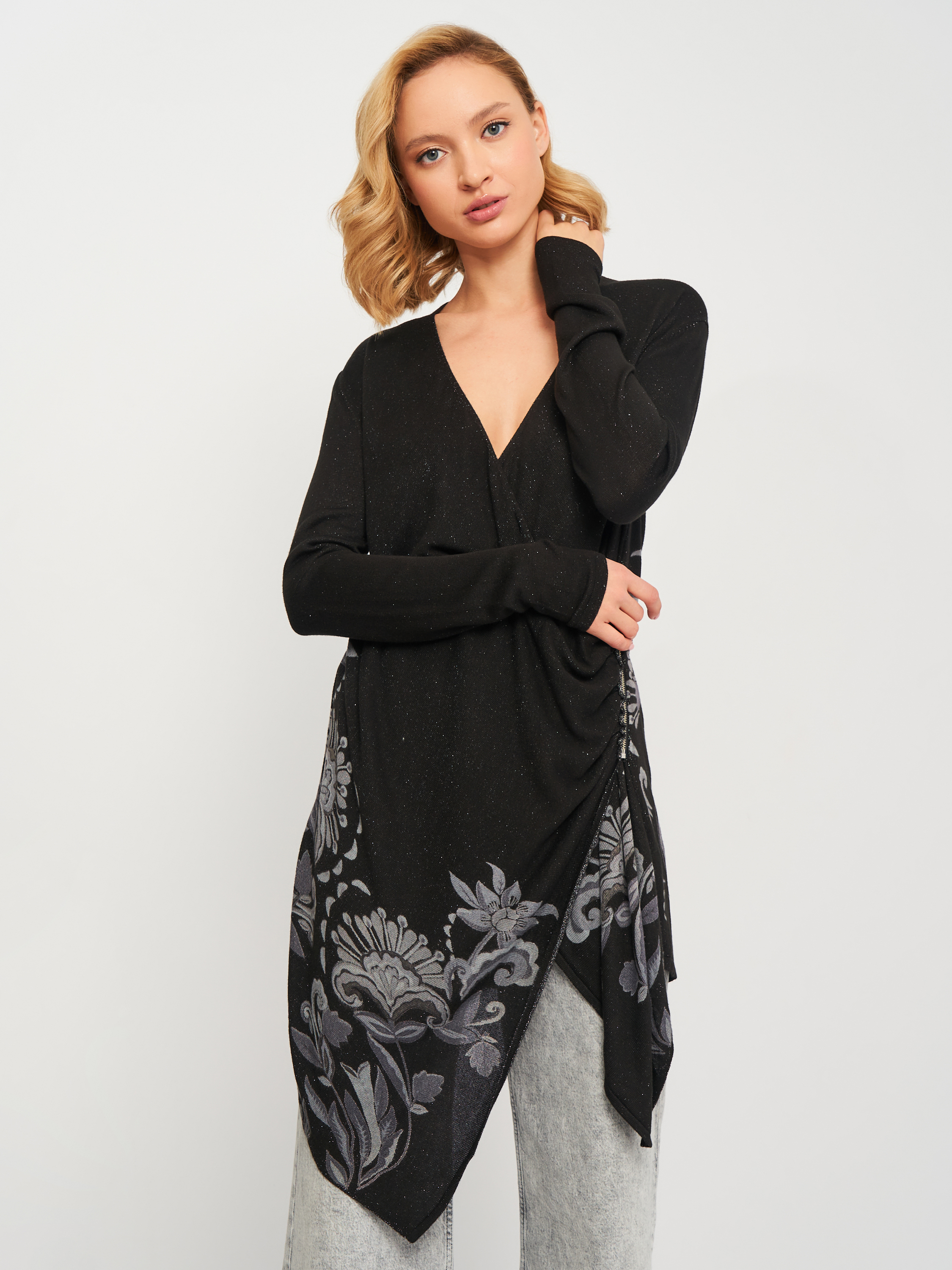 

Кардиган Desigual 19SWJFXO-2000 L Черный
