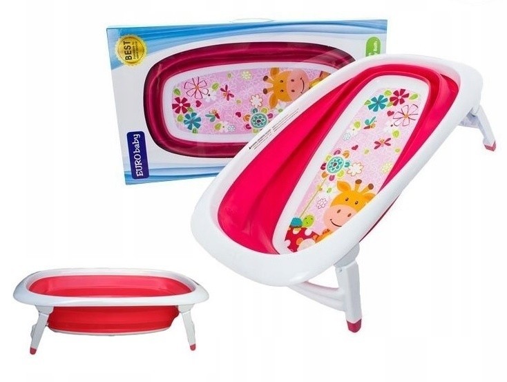

Ванна детская, складная Euro Baby 66813-S розовая