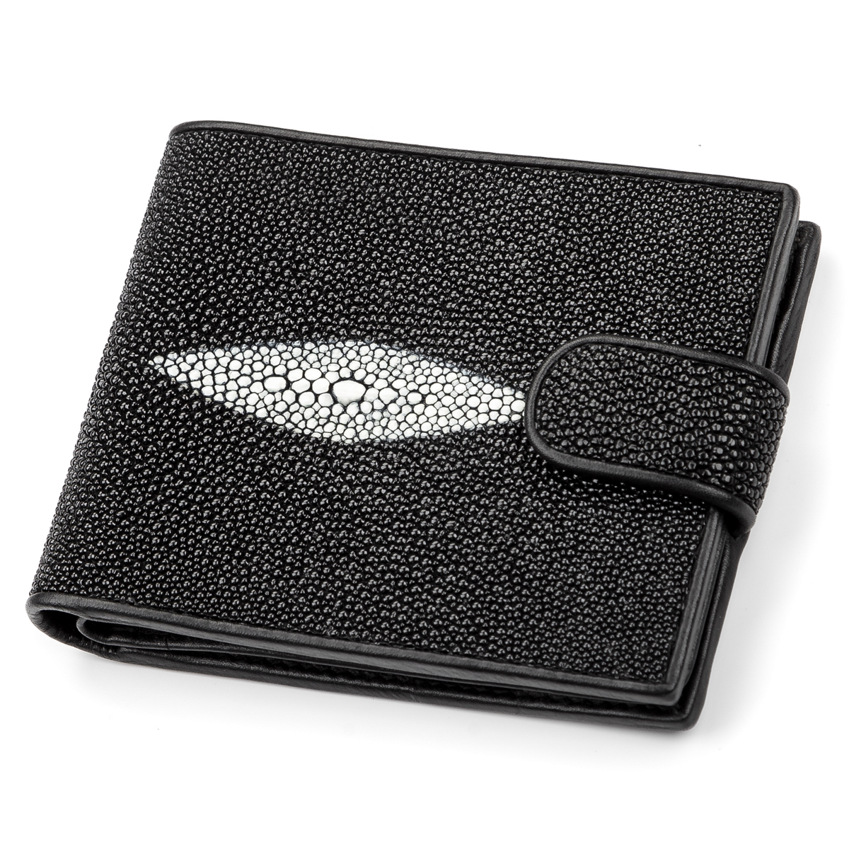 

Мужское кожаное портмоне STINGRAY LEATHER 12,5х10 см Черный 000168304