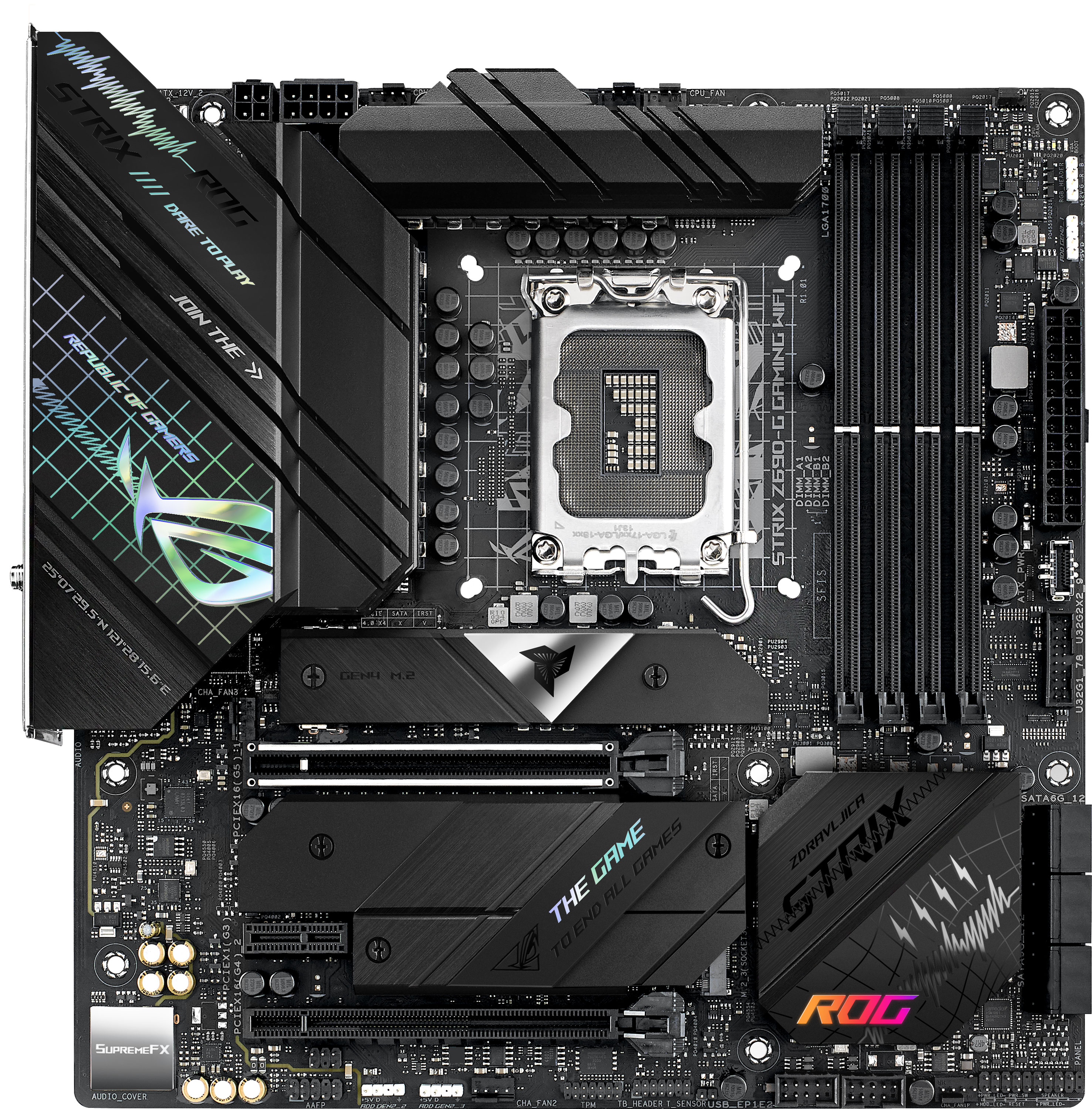 

Материнська плата Asus ROG STRIX Z690-G Gaming Wi-Fi (s1700, Intel Z690, PCI-Ex16)