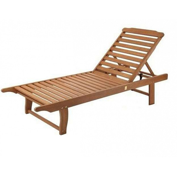 

Деревянный пляжный шезлонг Baby Sport SB лежак для дачи Эко 200 см (SB-1964)