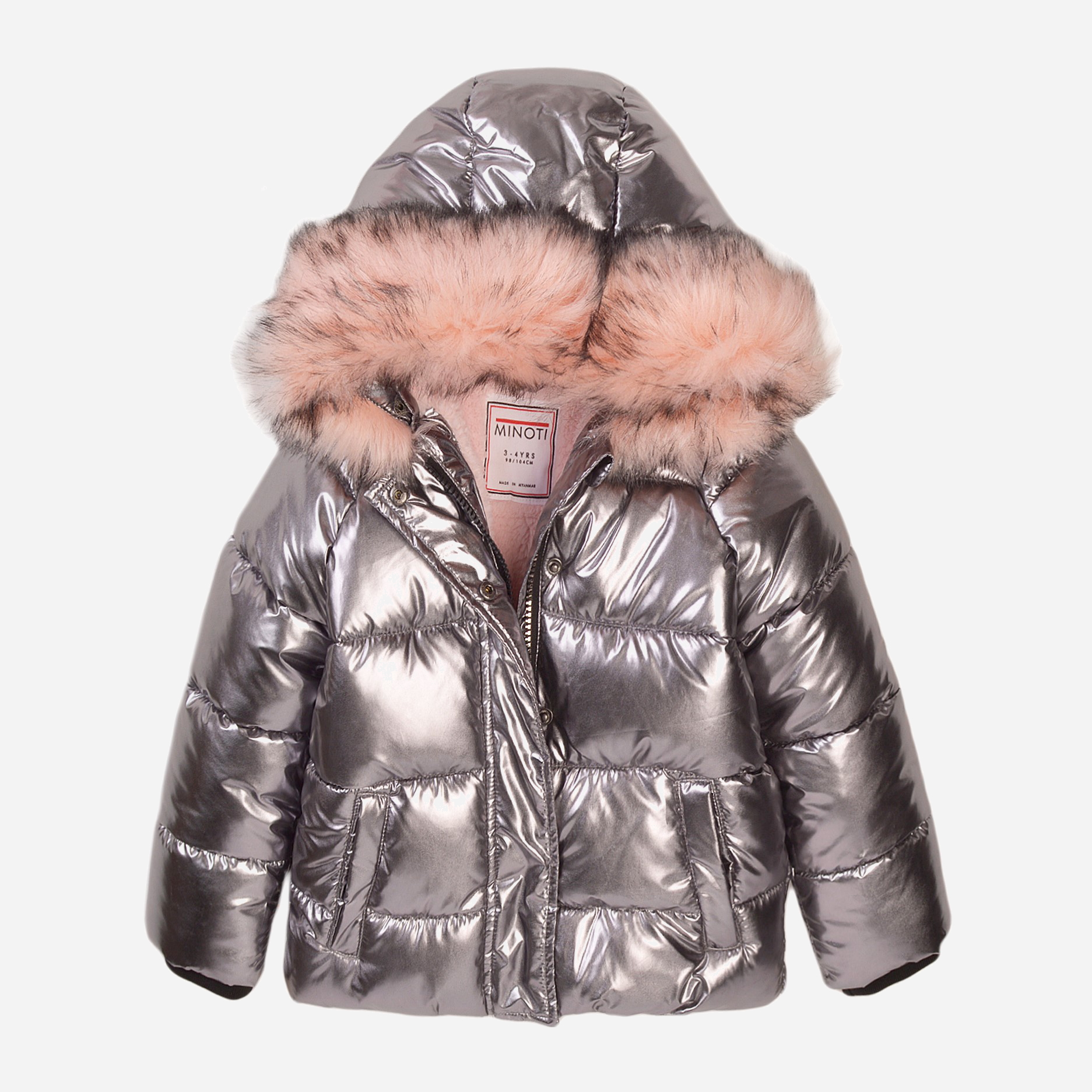 

Зимняя куртка Minoti Limited 1 34075JNR 98-104 см Серая