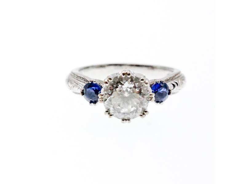 

Серебряное кольцо с фианитами Волшебство Sky Jewelry 003170