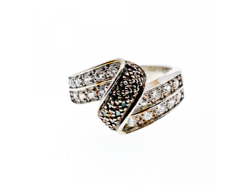 

Серебряное кольцо с камнями шпинель Очарование Натуральный Sky Jewelry 003242