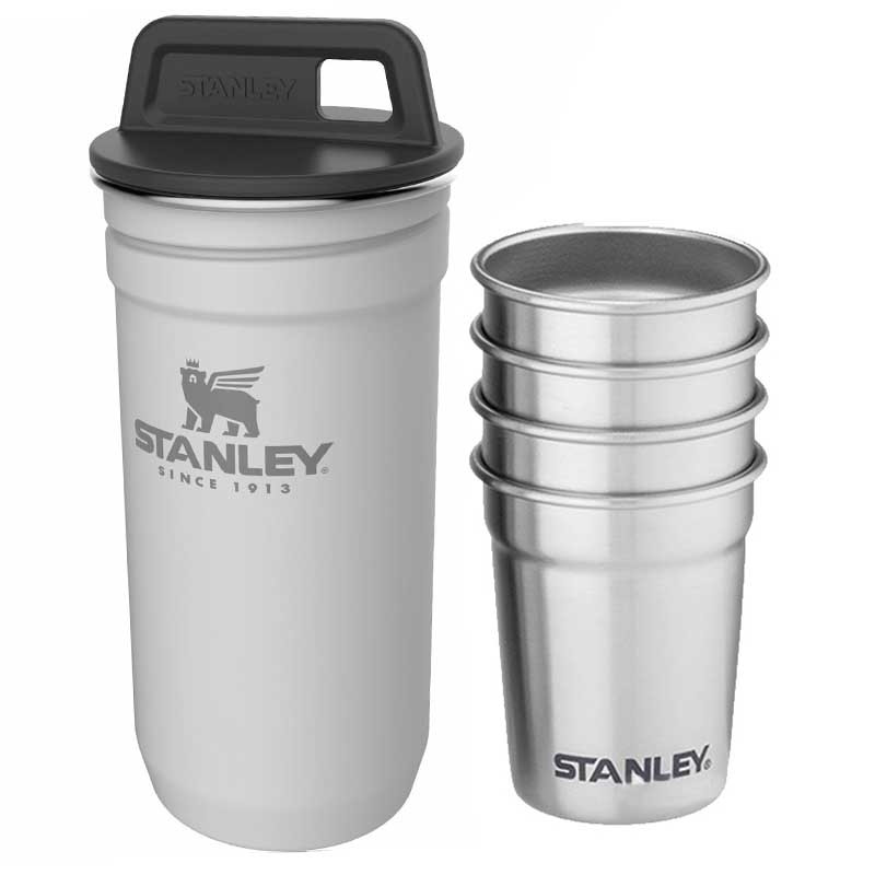 

Набор Stanley Adventure Combo (футляр-фляга (0,59л) + 4 рюмки), белый