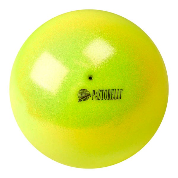 

Мяч Pastorelli 18см New Generation FIG GLITTER Giallo HV
