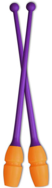 

Булавы Pastorelli комбинированные FIG 45 см Фиолетовый-Оранжевый