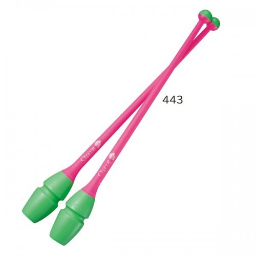 

Булавы Chacott Rubber Clubs 45 см 443 Green x Pink