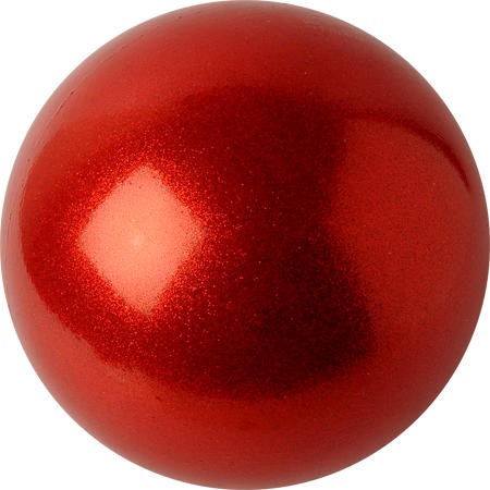 

Мяч Pastorelli 16 см GLITTER HV Красный