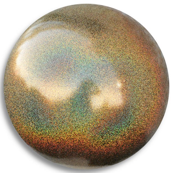 

Мяч Pastorelli 16 см GLITTER HV Brass