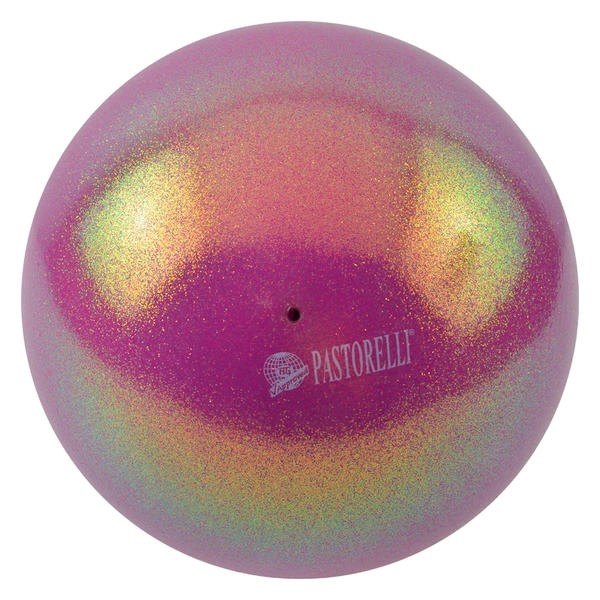 

Мяч Pastorelli 18см New Generation FIG GLITTER King-Magenta HV