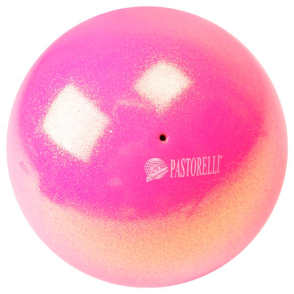 

Мяч Pastorelli 18см New Generation FIG GLITTER Rosa Fluo HV
