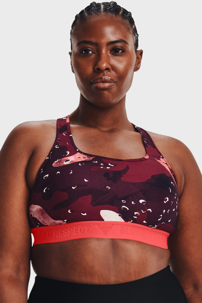 

Женский бордовый топ UA Prjct Rock Printed Bra Under Armour  1369947-626, Женский бордовый топ UA Prjct Rock Printed Bra Under Armour XL 1369947-626