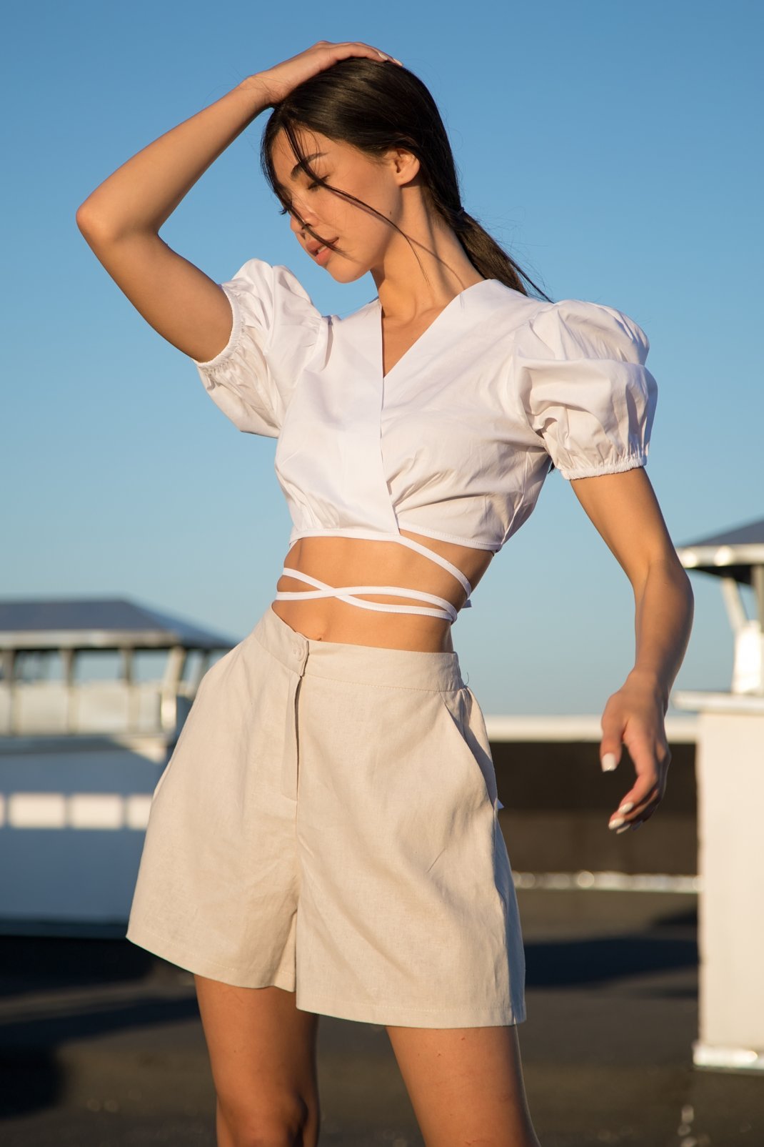 

Рубашка Tales Crop mini - белый (bl5227-001, Рубашка Tales Crop mini L-XL белый (bl5227-001)