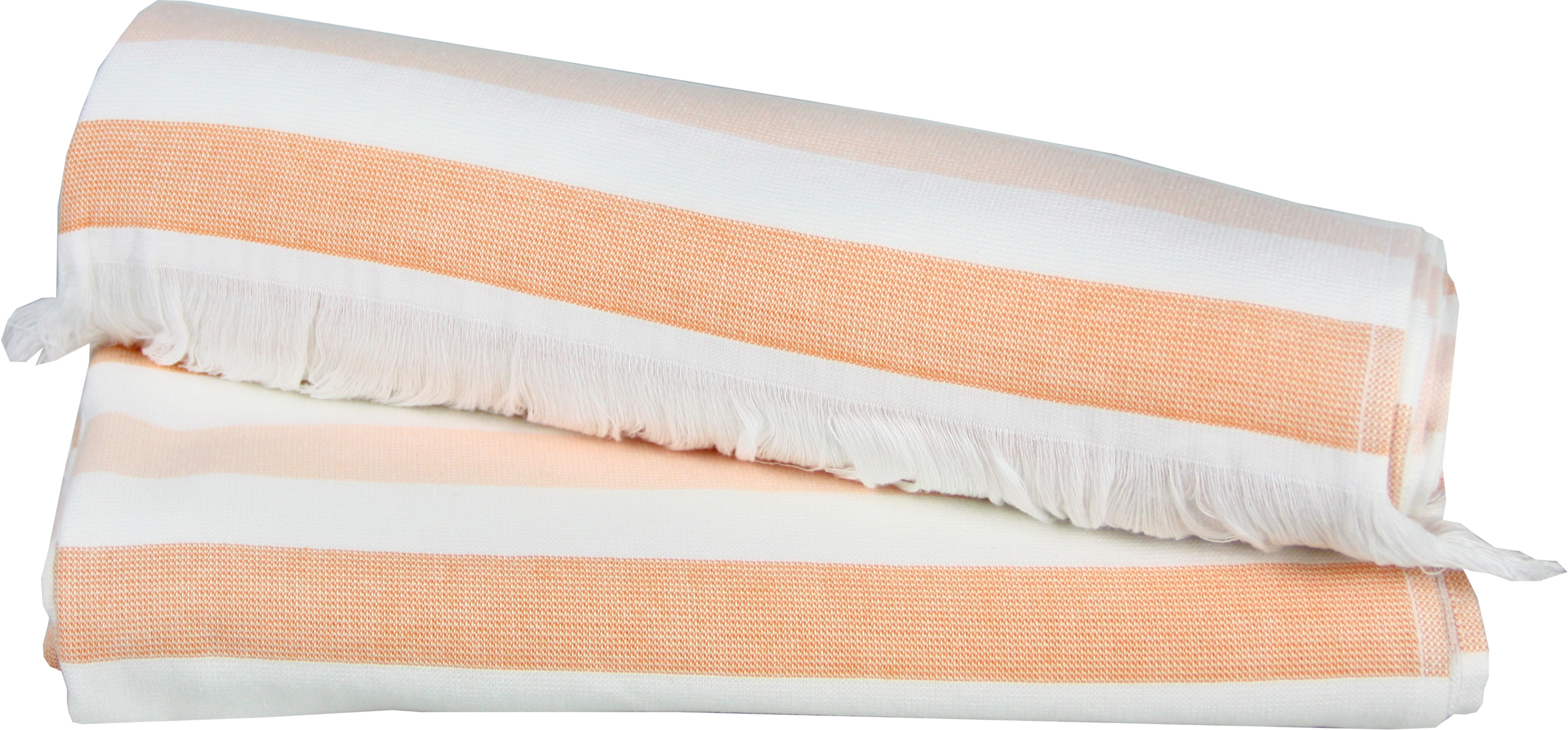 

Полотенце Hobby Stripe Peshtemal 70x140 см Персиковое