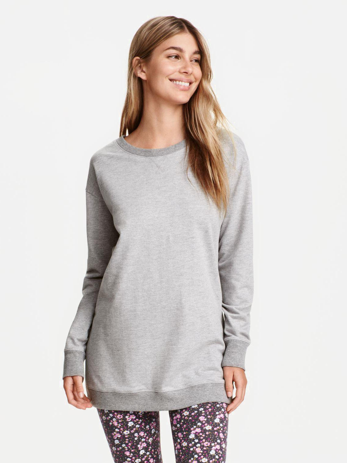 

Свитшот H&M XAZ148053EUPS M Серый