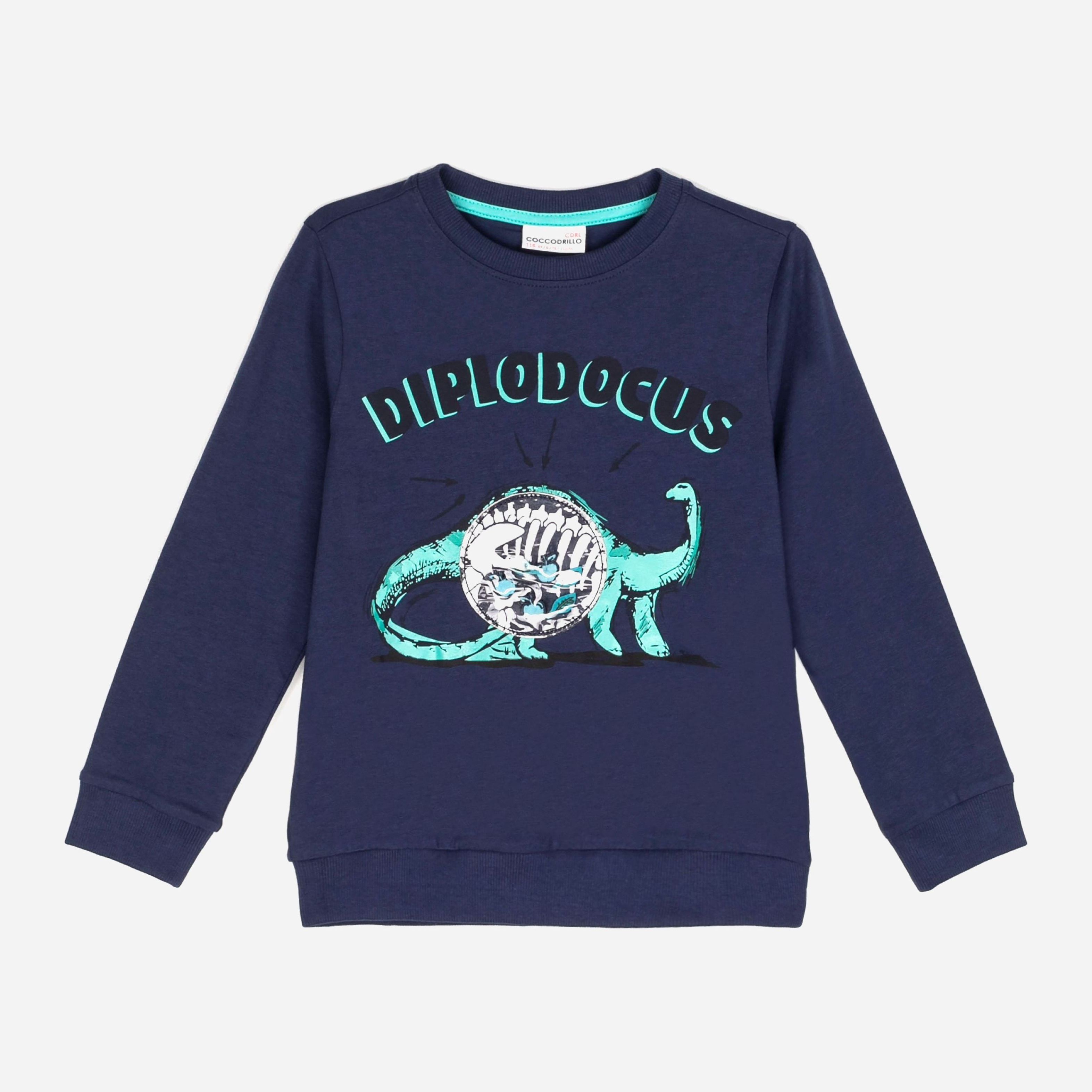 

Свитшот Coccodrillo Dinosaur ZC1143101DIN-015 104 см Темно-синий