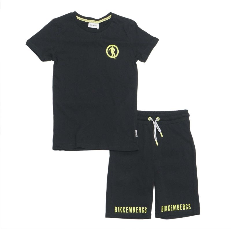 

Комплект: футболка и шорты BIKKEMBERGS 140 см Черный 0283/001