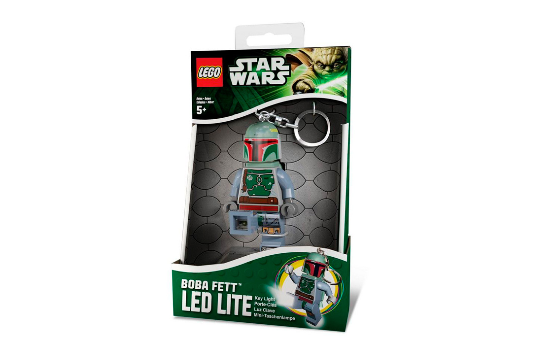 

Конструктор LEGO Брелок-ліхтарик – Боба Фетт 1 деталей (LGL-KE19-BELL)