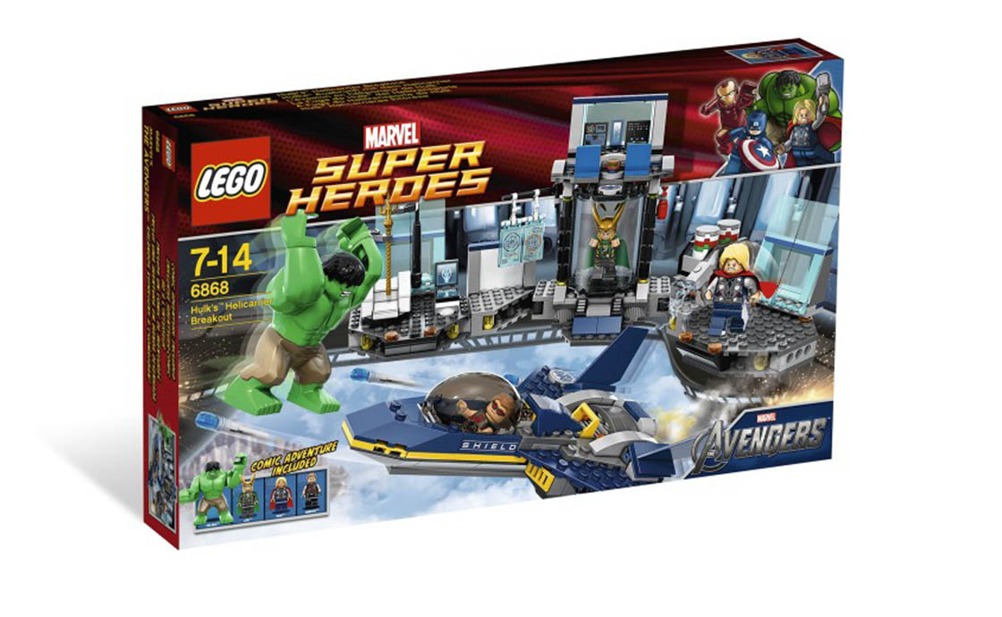 

Конструктор LEGO втеча Халка 389 деталей (6868)