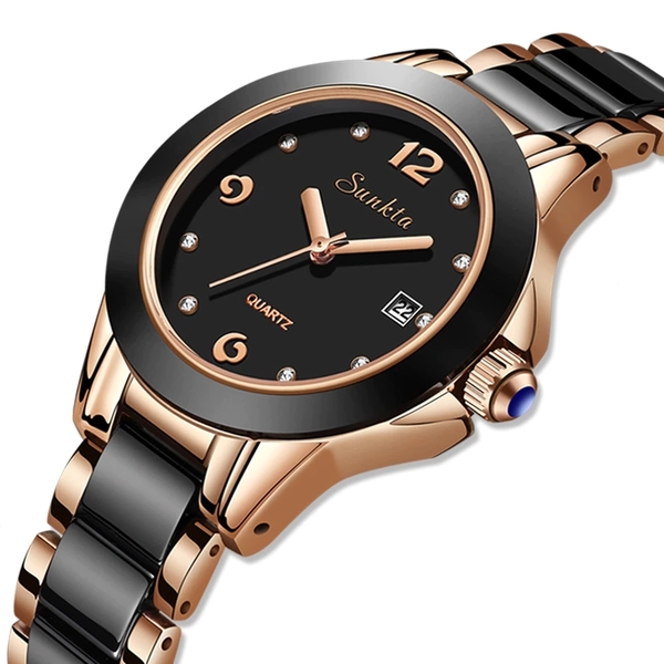 

Женские часы Sunkta Ceramic Black
