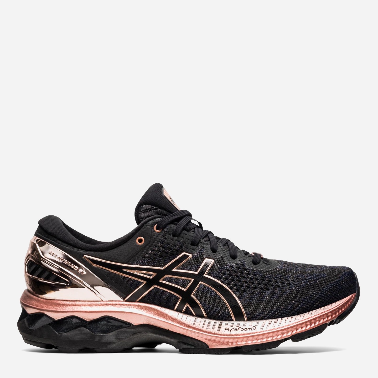 

Кроссовки ASICS GEL-KAYANO 27 PLATINUM 1012B015-001 40 (8.5) 25.5 см BLK/GLD