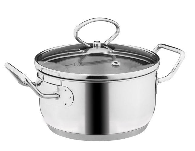 

Кастрюля 1,2 л 14 см VINZER 89087