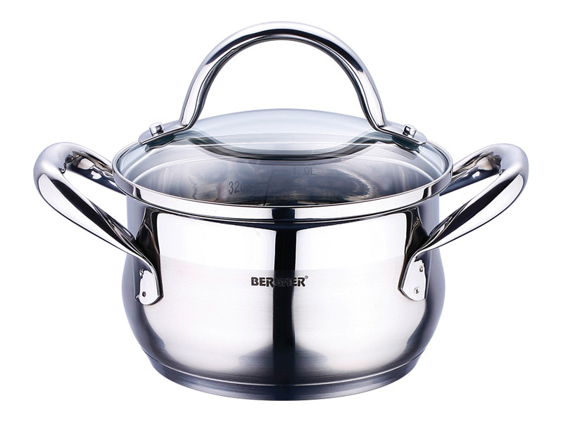 

Кастрюля с крышкой на 4,5 л BERGNER BG-6530