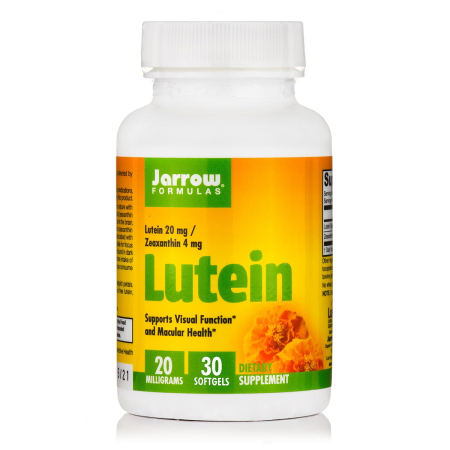 

Натуральная добавка Jarrow Formulas Lutein 20 mg, 30 капсул