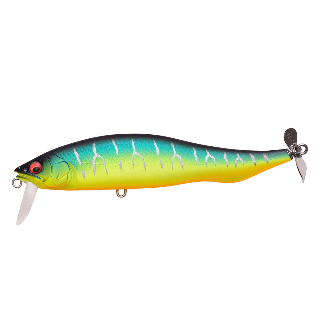

Воблер Megabass Prop Darter i-Wake106mm 14g Mat Tiger