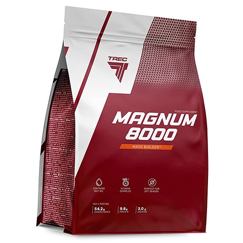 

Гейнер, Magnum 8000, Trec Nutrition 1000г Шоколад (30101003)