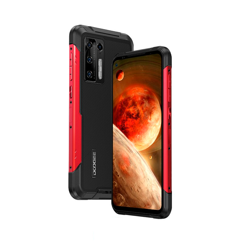 

Мобільний телефон Doogee S97 Pro red 8/128Gb Лазерний далекомір IP69K 6.39" NFC 8500mAh