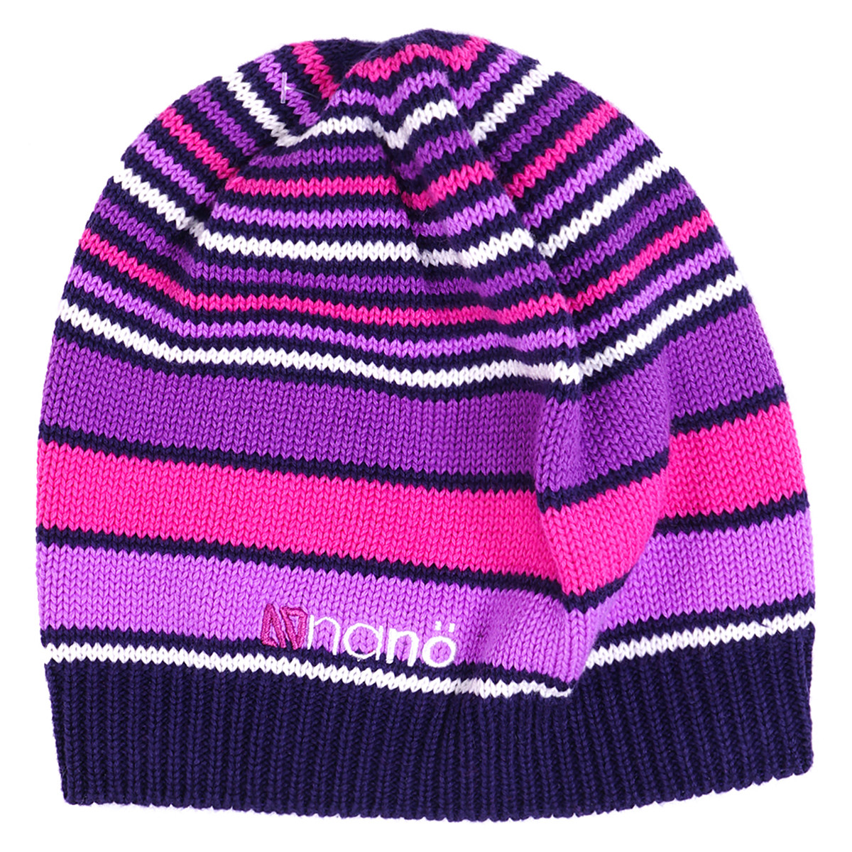 

Шапка демисезонная для девочки Purple Haze Strip Nano 52-53