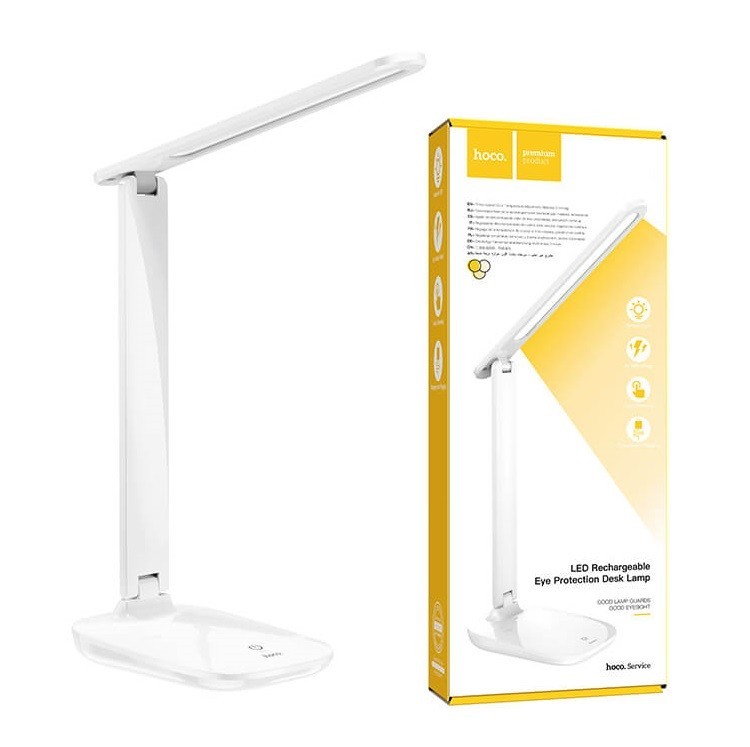 

Настольная лампа Hосо LED rechargeable eye protection desk lamp|3 touch level color|