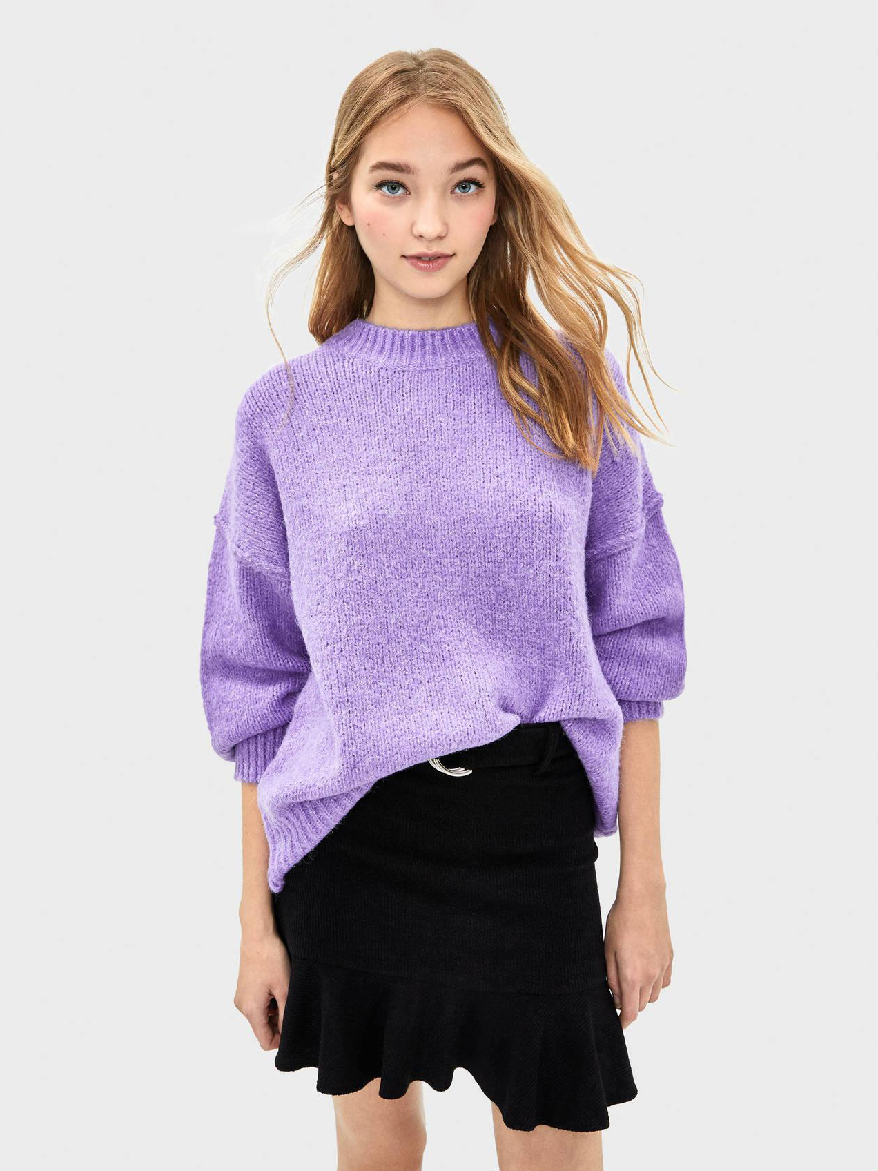 

Юбка Bershka XAZ219108UUSV  Черная, Юбка Bershka XAZ219108UUSV S Черная